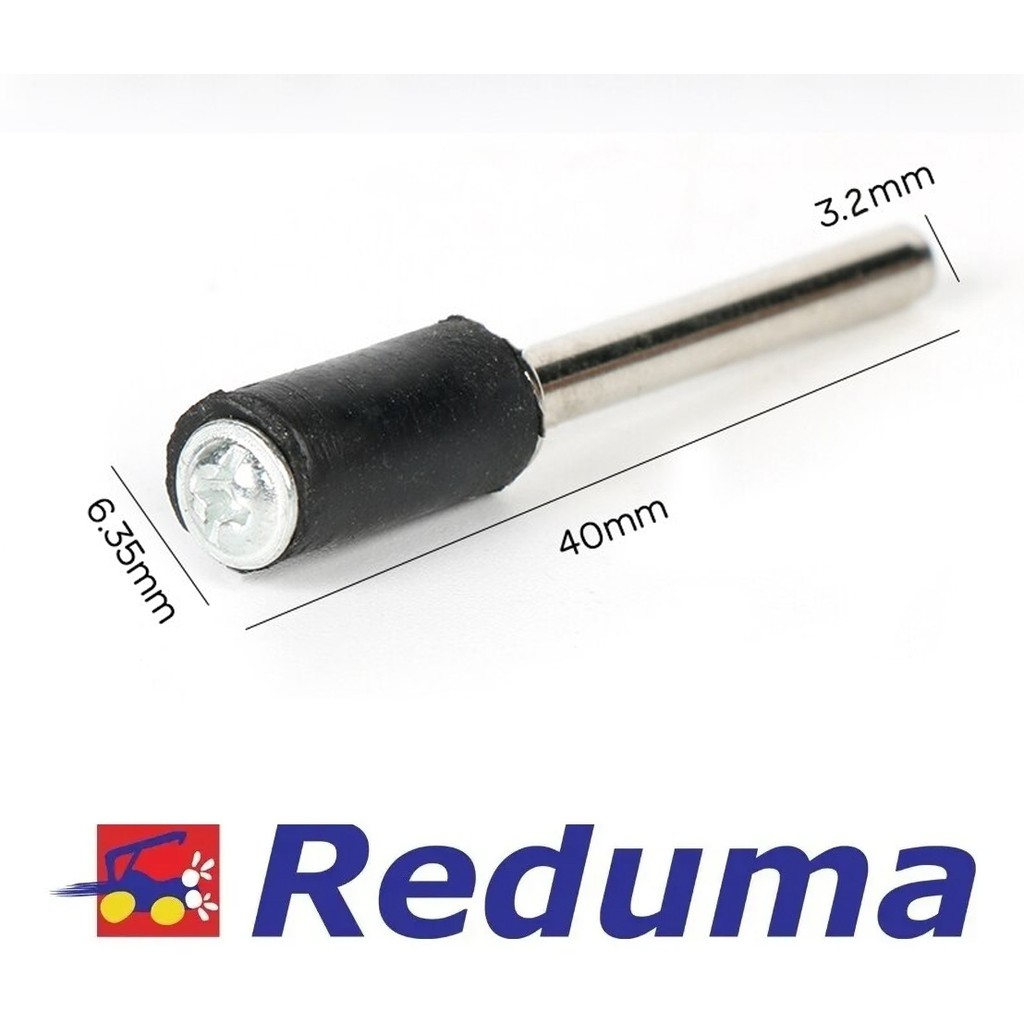 Haste Tubo Lixa para Micro Retifica Padrão Dremel 6.35mm/12.7mm