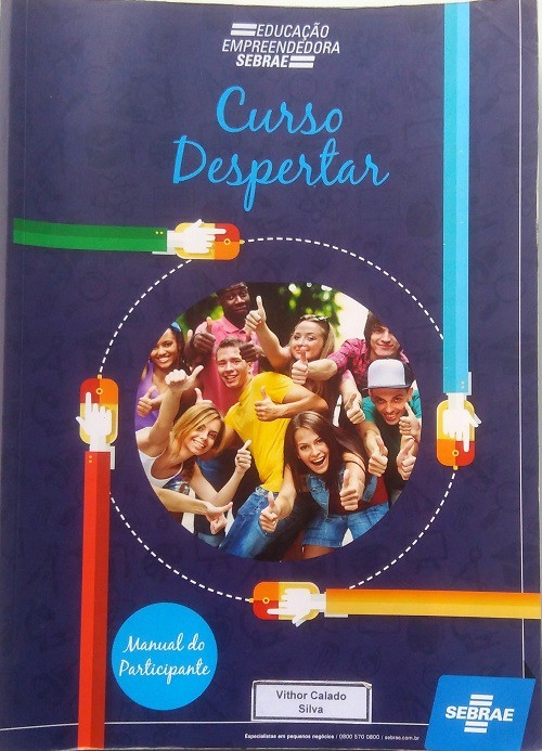 Livro Curso Despertar (Manual do participante) Sebrae de Patrícia Liz Gutierrez pela Sebrae (2016)