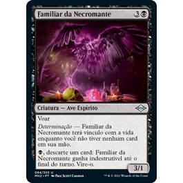 Familiar da Necromante (Ave / Espirito) - - Magic The Gathering