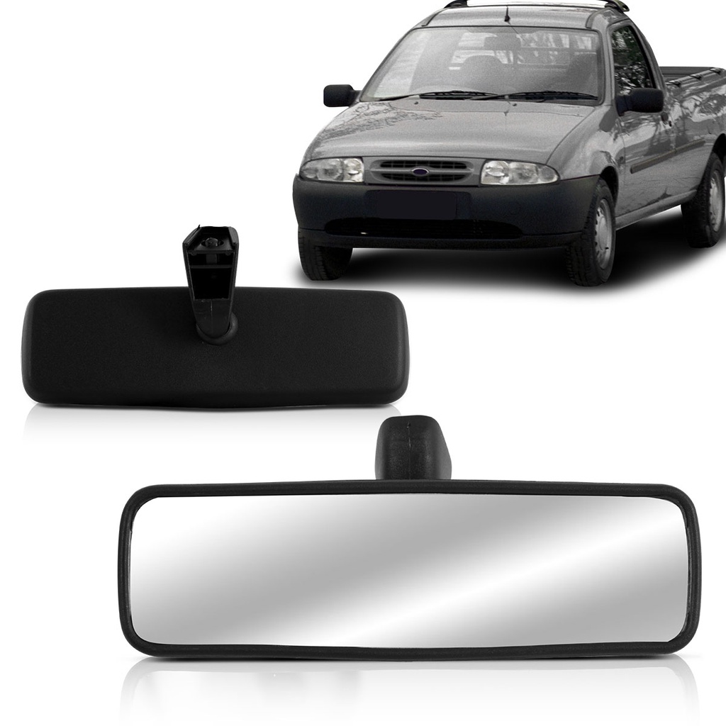 Espelho Retrovisor Interno Courier Fiesta Ká 98 99 00 01 02 03 04 05 06 07 08 09 10 11 12 13 14 15 em Oferta na Shopee