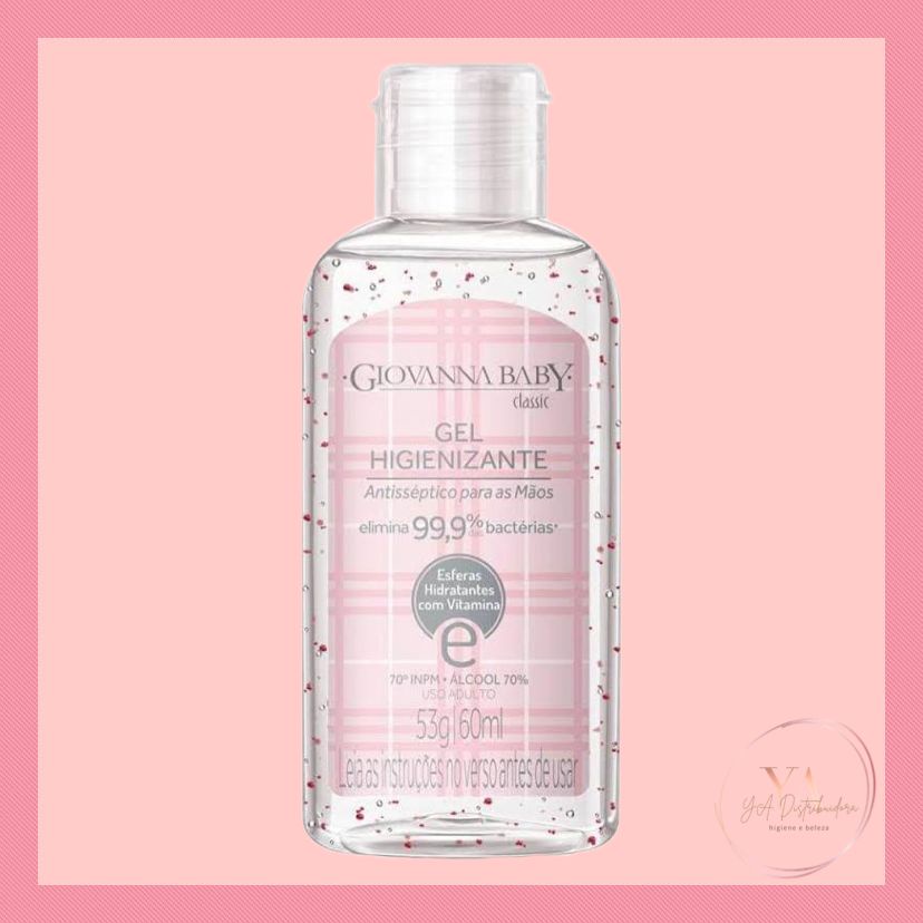 Álcool em Gel Higienizante Giovanna Baby Classic 60ml Álcool em Gel Higienizante Giovanna Baby Classic 60ml