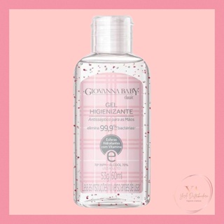 Álcool em Gel Higienizante Giovanna Baby Classic 60ml em Oferta na Shopee