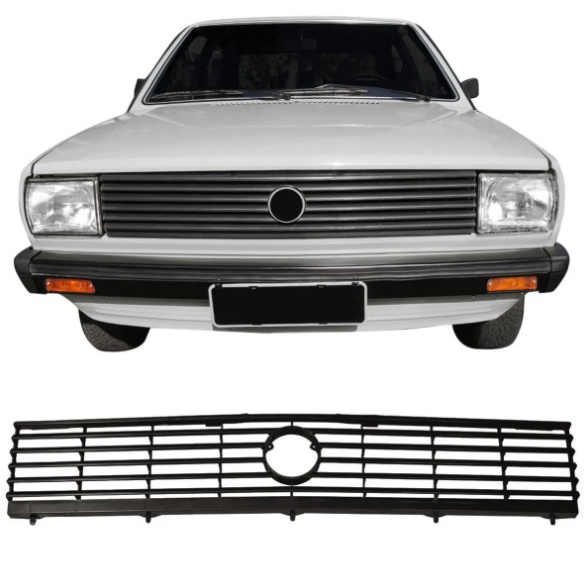 Grade Dianteira Central Radiador Gol Quadrado G1 Saveiro BX 1980  1981 1982 1983 1984 1985 1986