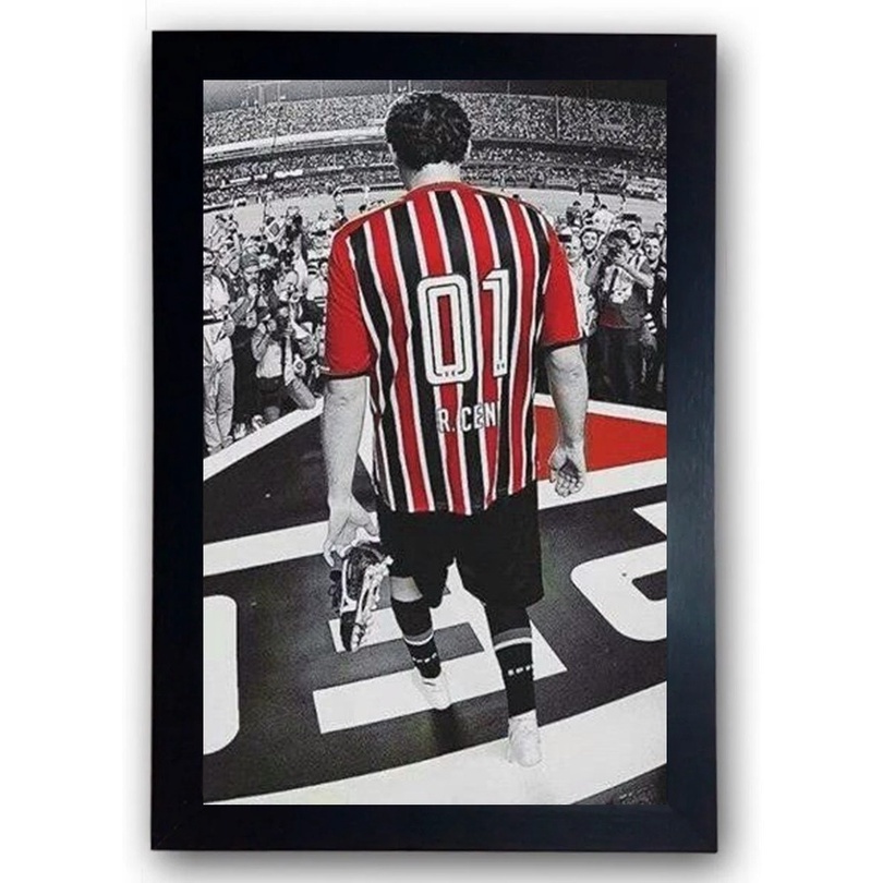Quadro Rogerio Ceni Tricolor 44cm