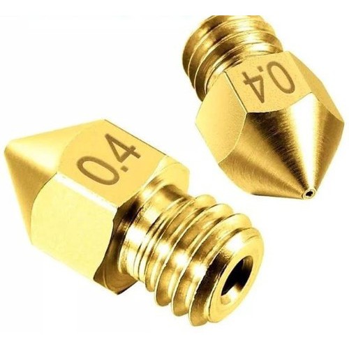Bico Nozzle Extrusora Mk8 Filamento 1.75Mm  Impressora 3D