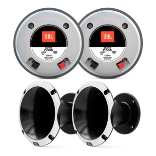 Kit 2 Driver JBL D350 Pancadão + 2 Cornetas JBL HL14-50 em Oferta na Shopee