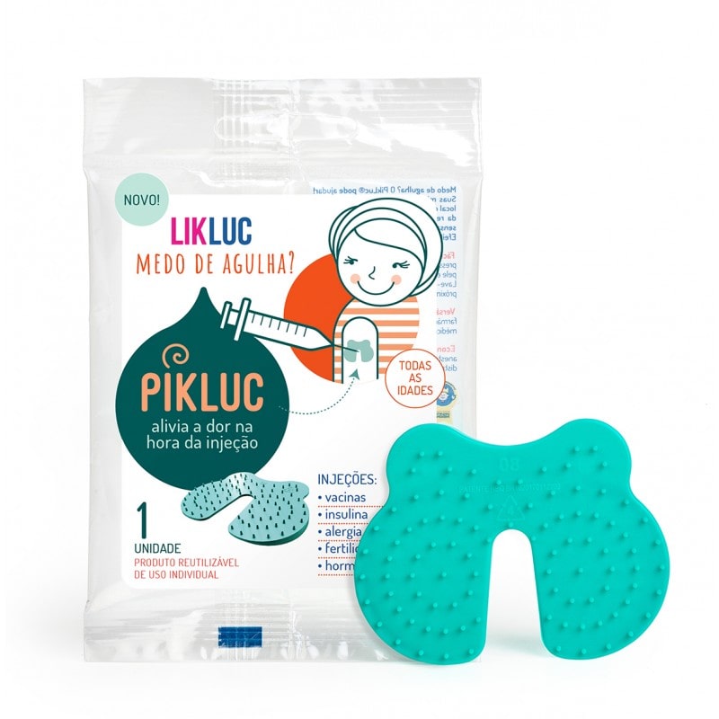 Pikluc - Aparelho para alívio da dor na hora da injeção - Likluc