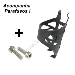 Suporte de Garrafa bike Suporte para Caramanhola com parafusos Suporte para Garrafinha de Agua Nylon em Oferta na Shopee