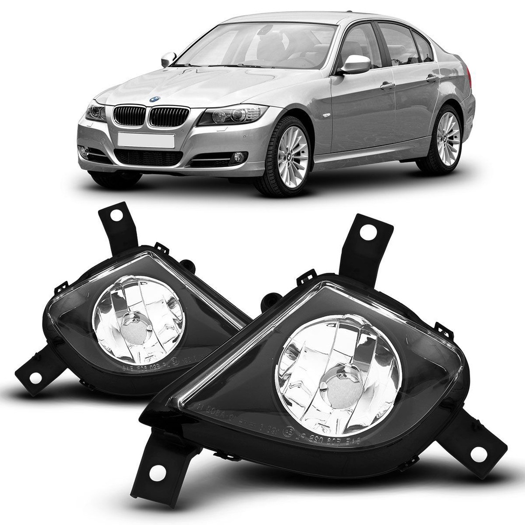 Farol Milha Bmw Serie 3 2009 2010 2011 2012 em Oferta na Shopee