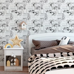Papel de Parede Para Quarto Menino Carros Infantil Macqueen Disney 3x50