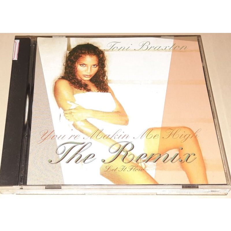 CD Toni Braxton you're makin me high remix let it flow original ref 174