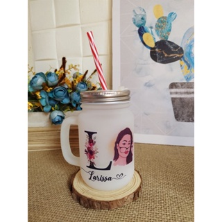 Copo de Vidro Jateado Personalizado em Oferta na Shopee