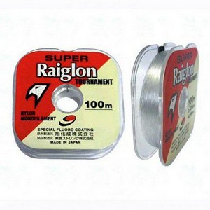 Linha SUPER RAIGLON  100 metros composição contem fluoro coatting obs não é 100% FLUOR PURO.... fluorcarbono