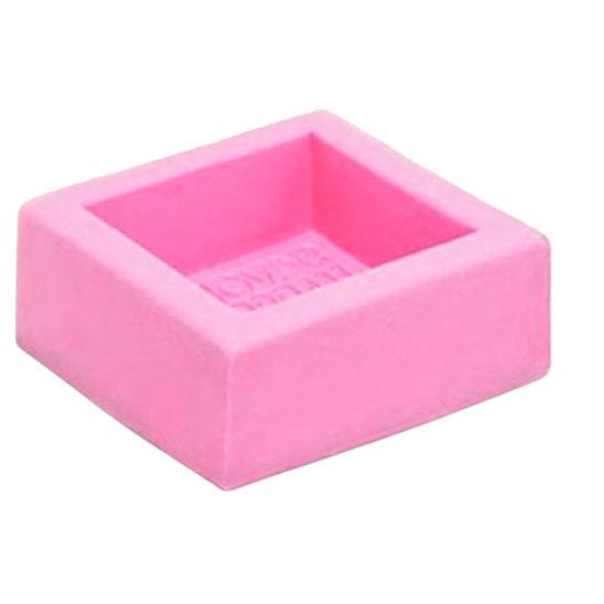 Forma de Silicone Savon De Marseille Rose Para Sabonetes