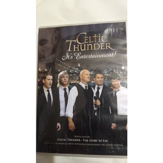 DVD ORIGINAL CELTIC THUNDER IT'S ENTERTAINMENT