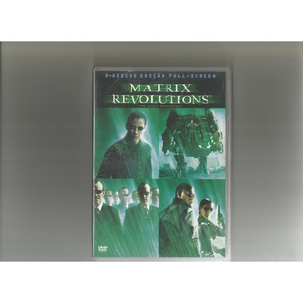 DVD * MATRIX REVOLUTIONS  * KEUNE REEVES - USADO