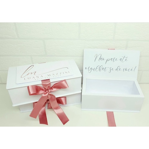 10 Caixas Personalizada Com Logo em Oferta na Shopee