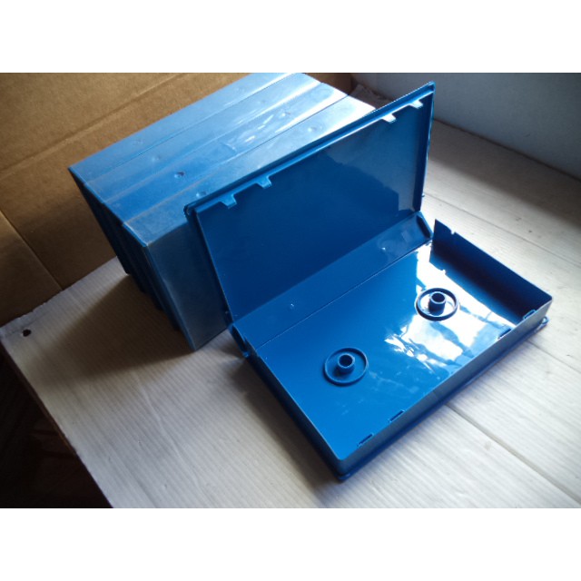 Estojo capa Caixa Plástica para Fita Vhs Azul - Lote com 5 unidades