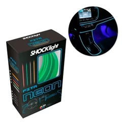 Fita Led Para Painel Inteiro Carro Neon 5 Metros Verde