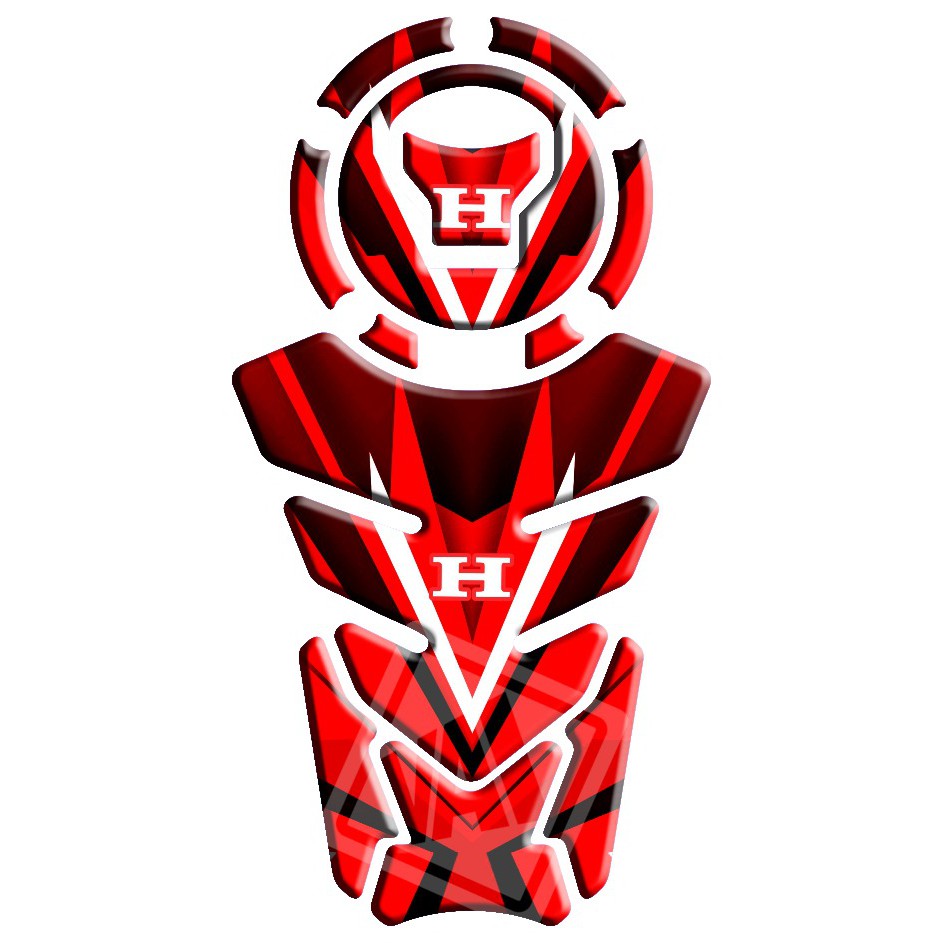Adesivo Premium Moto Tankpad 3D Protetor Tanque Bocal Fan 125i 160 Titan CB 250 Twister Bros XRE 190 300 650f Honda 22