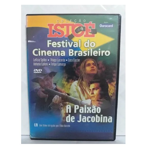 Dvd A Paixão De Jacobina Thiago Lacerda Leticia Spiller ORIGINAL