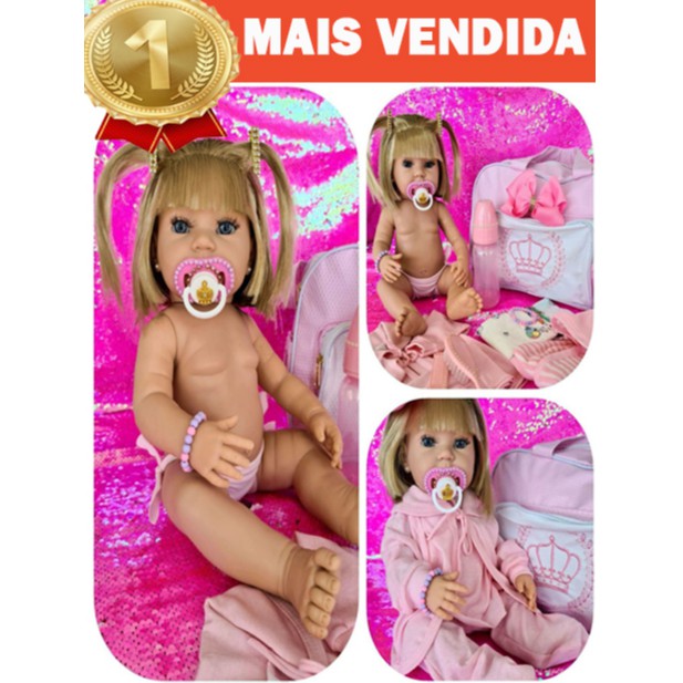 Boneca Reborn Bebê Realista Promoção Barata Lol Liquidação