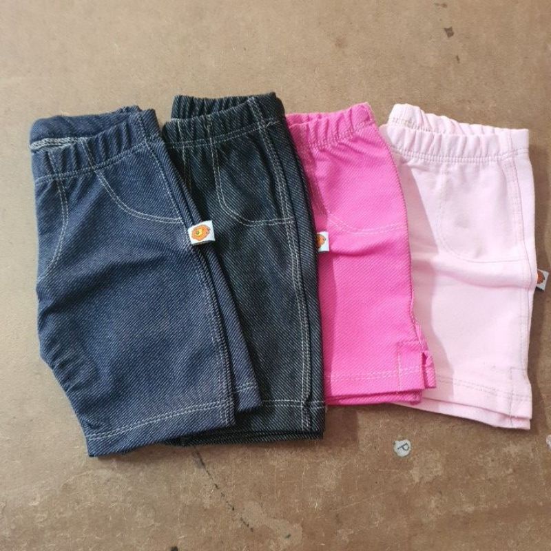 Bermudinha Sarja Jeans bebê