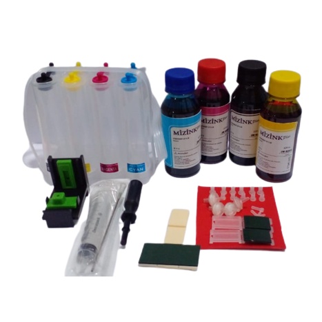 Bulk Ink para adaptação em Hp Tanque 2546 3636 1516 2050 3516 1115 ...