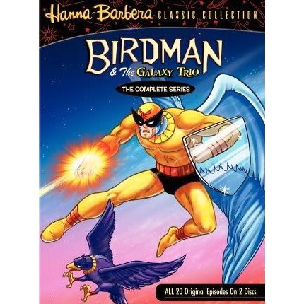 DVD Homem Pássaro (1967) Completo 40 Eps Dublado - Hanna Barbera