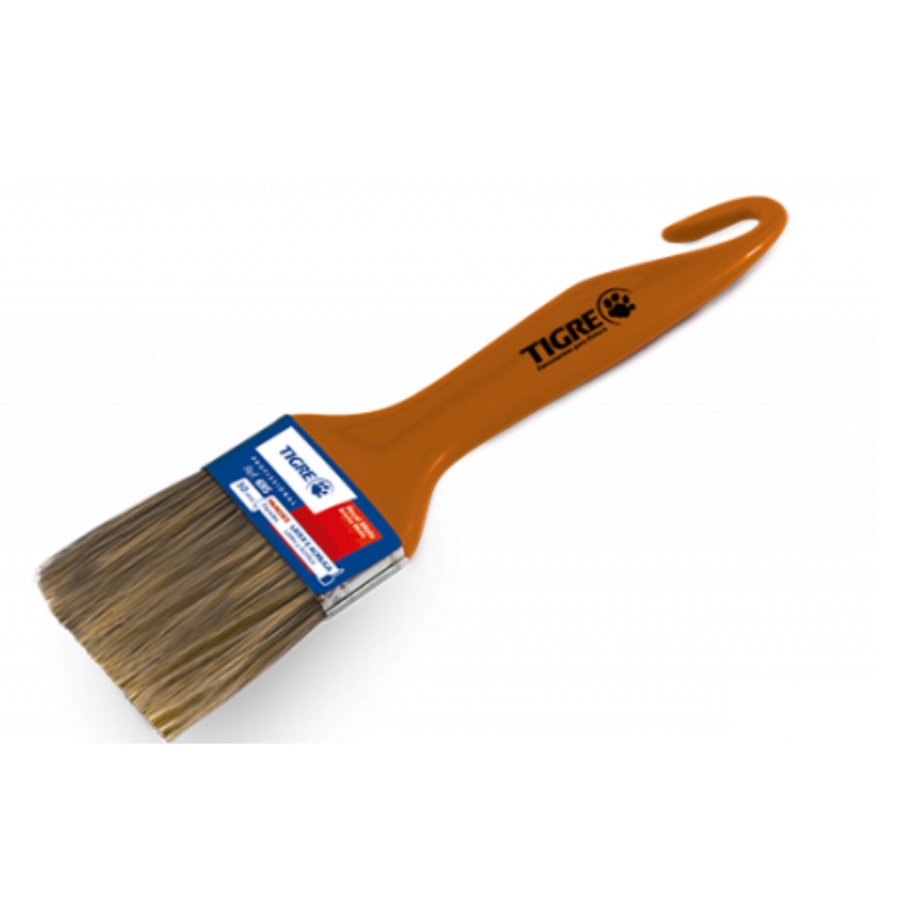 Pincel Trincha Media Cerda Gris 695-2 Tigre