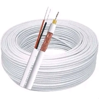 Cabo Coaxial Cftv Flex’vel 4mm Bipolar 2 Vias 80% Malha 100m em Oferta na Shopee