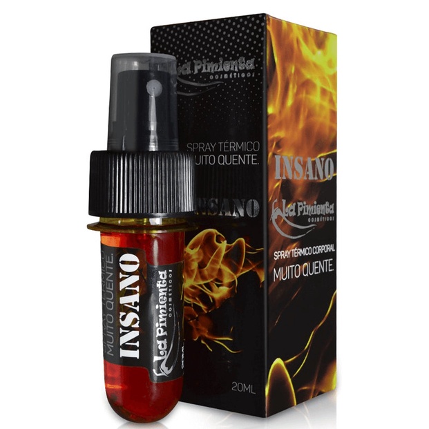 Spray Térmico Muito Quente - La Pimienta Insano - 20 ML