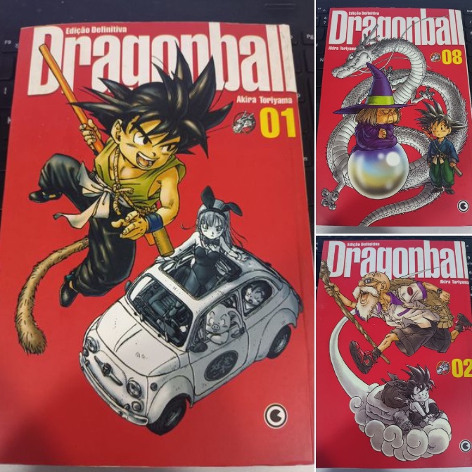 Mangá Dragon ball edição definitiva (CONRAD)