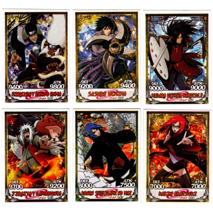 CARD NARUTO - 400 Cartinhas Naruto Cards Naruto Card Game Naruto