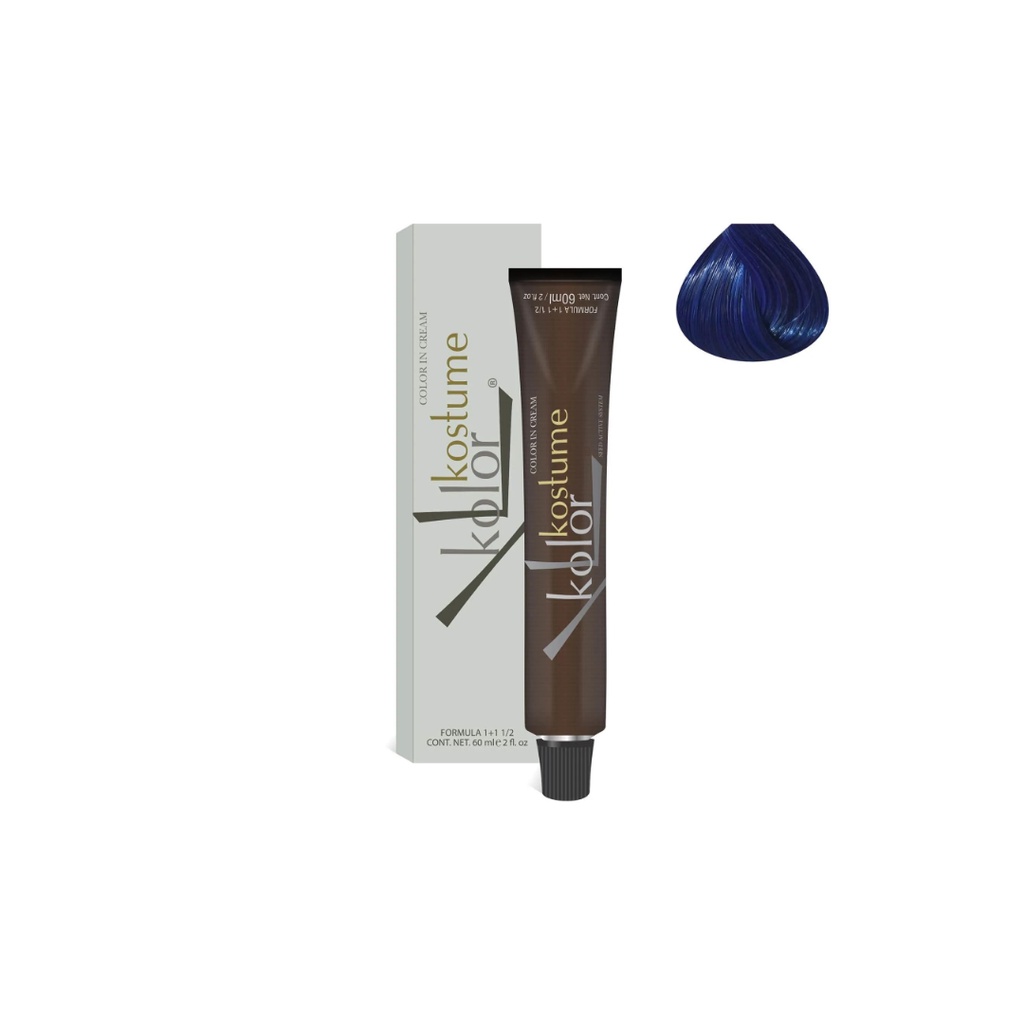 Coloração Kostume Kolor Crazy Color Azul- 60 ml
