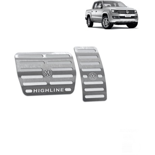Pedaleira Amarok Highline 10/.. Automático Aço Inox - Não fura o pedal em Oferta na Shopee