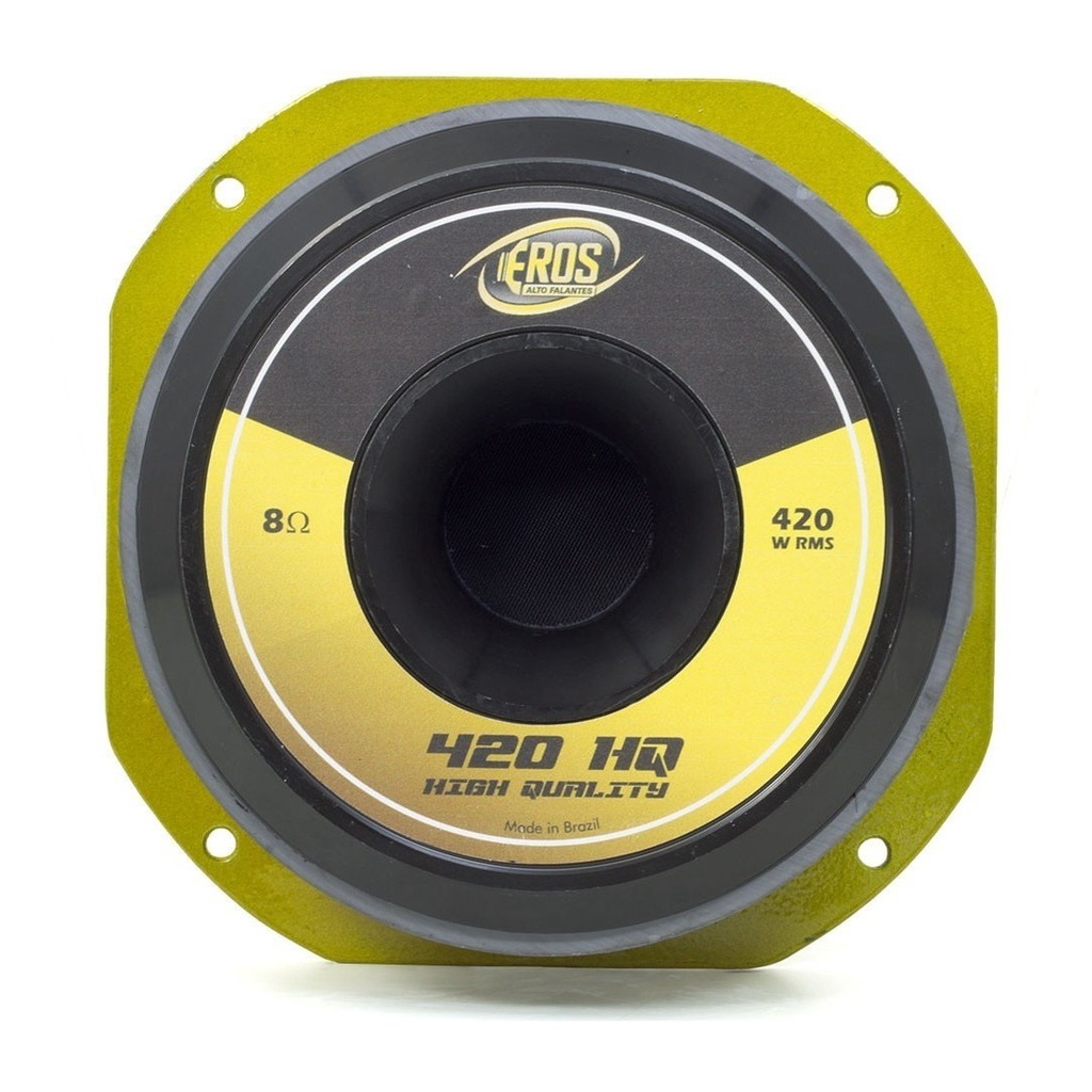 Detalhes do Woofer 8  Eros E-420 HQ 420 Watts RMS - 8 Ohms