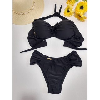 Conjunto Biquíni Plus Size Estampado Com Base E Bojos 46 A 54 Alta Qualidade