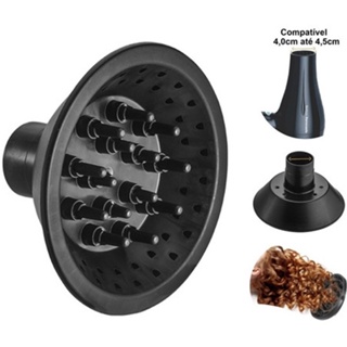 Difusor Secador De Cabelo Universal Definidor de Cachos em Oferta na Shopee