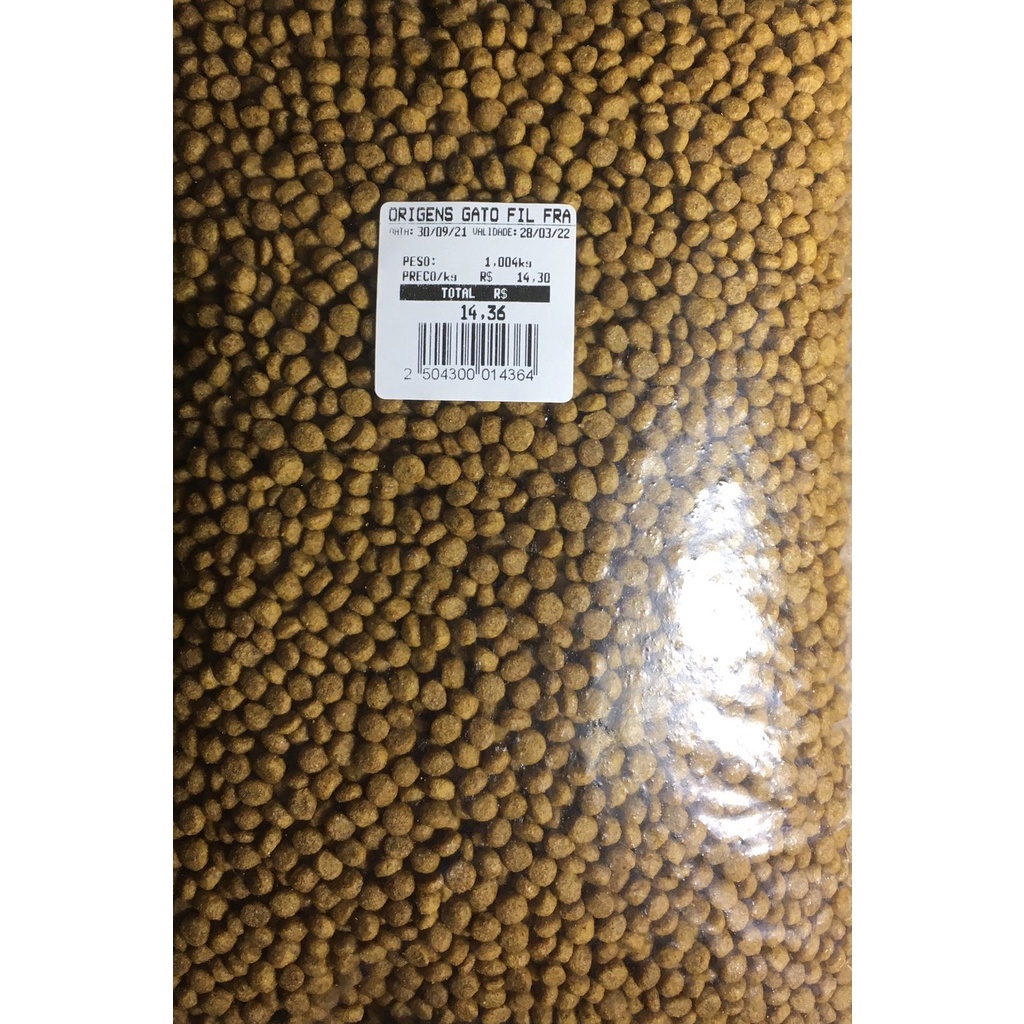 Ração Agranel Origens Premium Especial Gatos Filhotes Frango e Cereais 1 kg