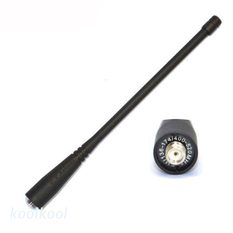 Kool Antena Baofeng Original SMA-Fele 17CM Dual Band Para Rádio Walkie Talkie UV-82 UV-5R GT-3 Baofeng