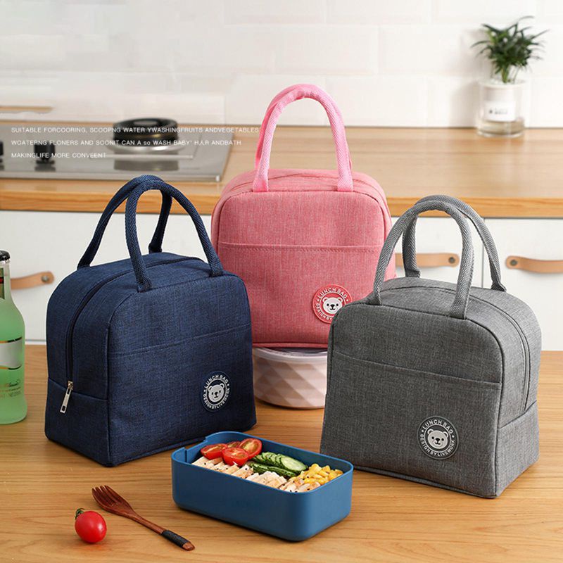 Bolsa Térmica Feminina Masculina Portatil Marmita Lanche Bebida Viagem Necessario
