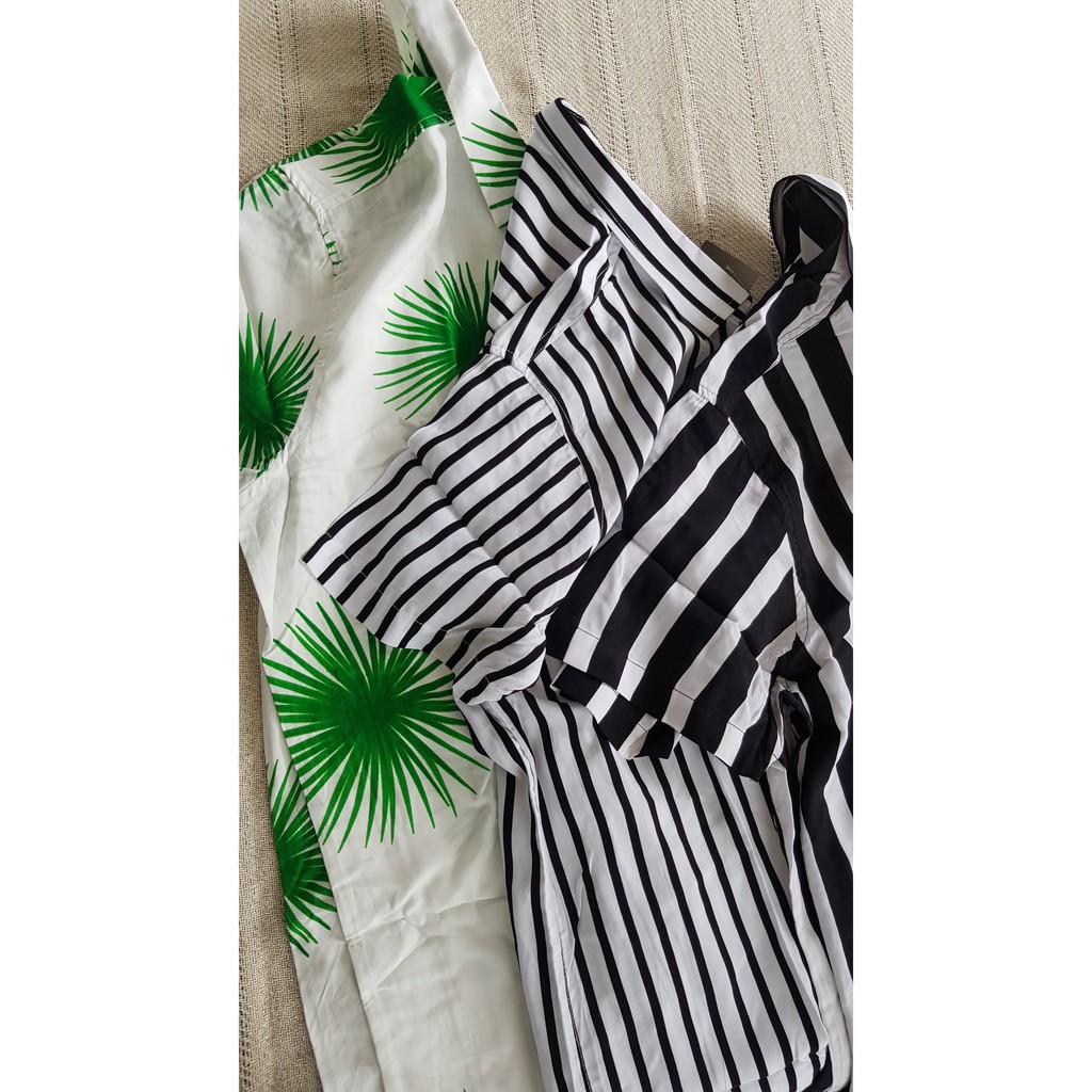 Camisa estampada(unissex) Saída de praia camisa casual camisa feminina camisa masculina camisa de botão 100% viscose camisa unissex