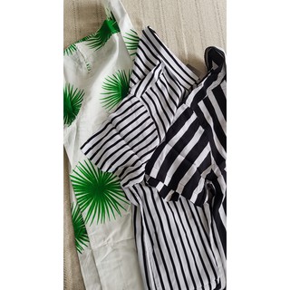 Camisa estampada(unissex) Saída de praia camisa casual camisa feminina camisa masculina camisa de botão 100% viscose camisa unissex