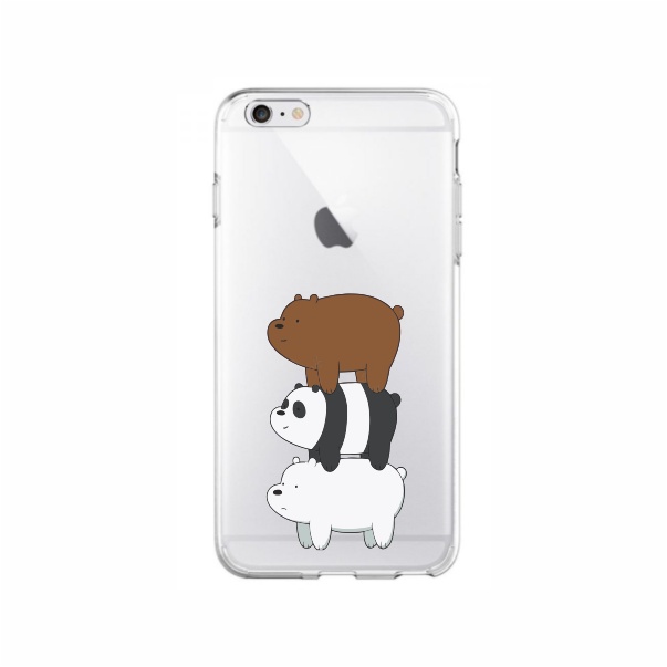 Capa de Celular Capinha Iphone 6 / Iphone 6s Personalizada  - Urso sem Curso
