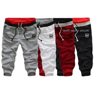 Bermuda De Moleton Wooks Masculina Saruel Skinny W-b1