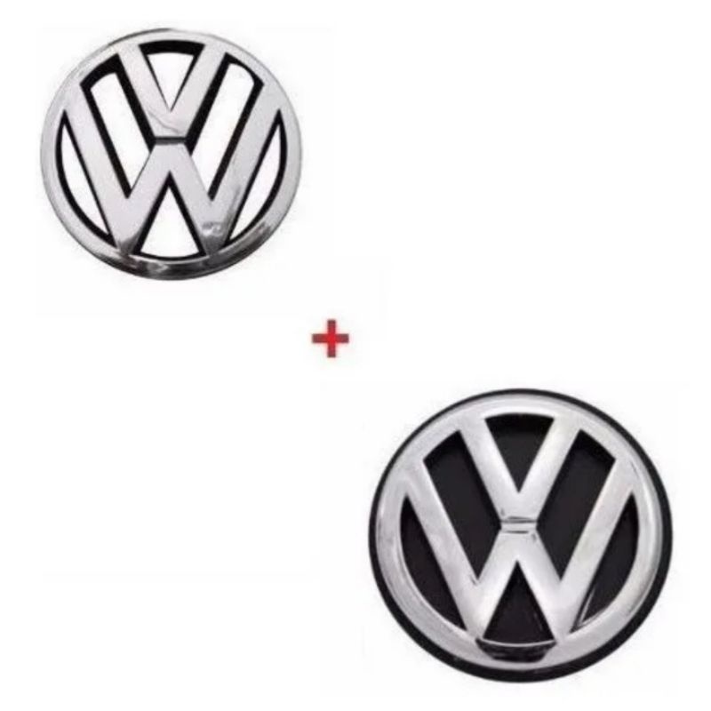 kit 2 Peças emblema VW Gol G3 grade mais mala todos os G3
