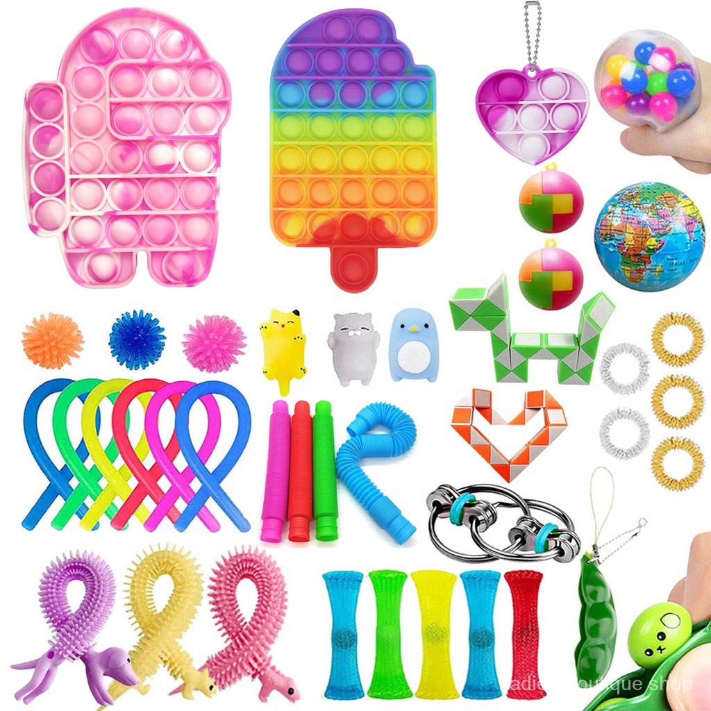 Kit Fidget Toys Mercado Livre Conjunto De Brinquedo Com Redução De Presente De Aniversário