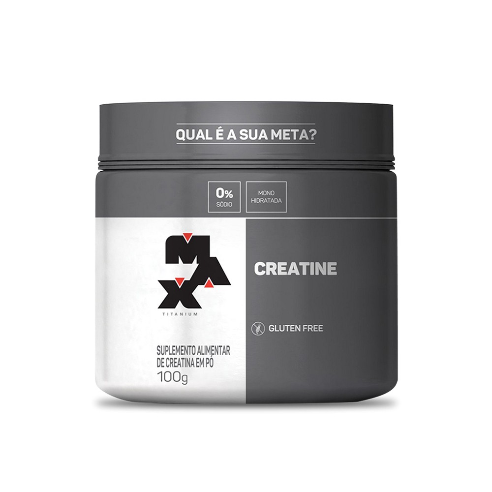 Creatina 100g Monohidratada - Max Titanium