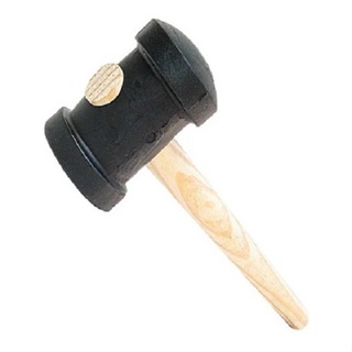 01 Martelo De Borracha 40mm Preto Fera 101498 em Oferta na Shopee